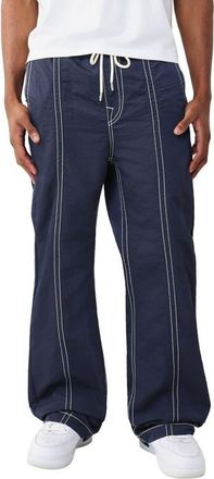 True Religion Vinny Nylon Track Pants in Indigo Blue at Nordstrom, Size 30