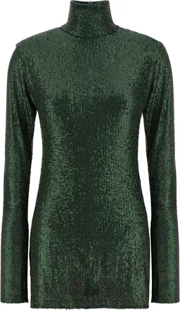 Norma Kamali Bicolor Polyester Short Womens Dress