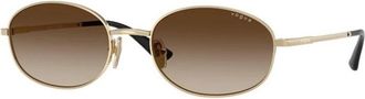 Vogue Eyewear Vo 4323S Zonnebrillen - Dames - Zonnebrillen - Geel - 56 MM - Accessoires