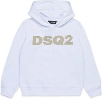 Dsquared2 Kids Sweatshirts, male, White, 10 Y, Relax Sweatshirt