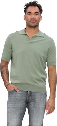 FILIPPO DE LAURENTIIS Heren, Tops, Groen, Maat: 2XL Katoen