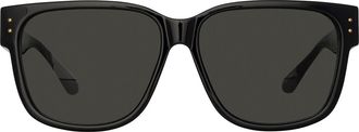 Linda Farrow PERRY LFL1429 C1 Mens Sunglasses Black Size 61