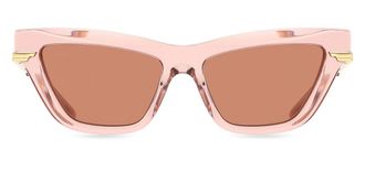 Bottega Veneta BV1241S 006 Womens Sunglasses Pink Size 54