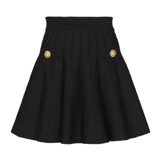 Balmain Mujer, Faldas, Negro, Talla: M