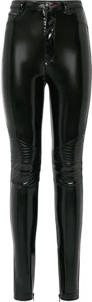 Philipp Plein Super High Waist Biker Statement