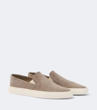 Common Projects Suede slip-on shoes