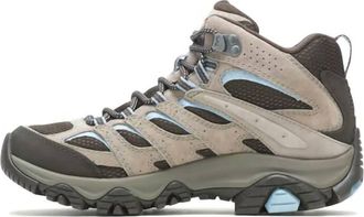 Merrell Womens Moab 3 Mid Gtx Hiking Shoes In Brindle
