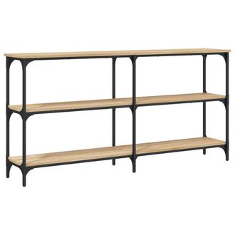 vidaXL Vidaxl - Mesa Consola Madera De Ingenier&iacute;a Roble Sonoma 150x29x75 Cm