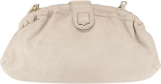Celine Pre-owned Shoulder Bags, female, White, Size: ONE SIZE Pre-owned Vintage Shoulder Bag