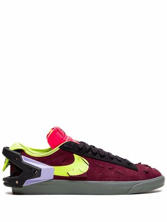 Nike Sneakers Blazer Low Night Maroon Nike x Acronym - Rosso