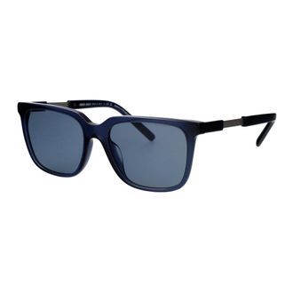 Giorgio Armani Sunglasses, male, Blue, 55 MM, Stylish Sunglasses with Model 0Ar8202U