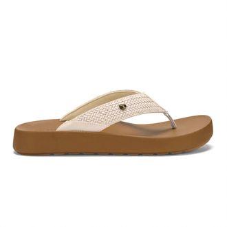 Cobian Womens Palmilla Braided Strap Sandals In Cream
