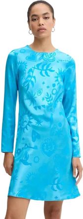 Never Fully Dressed Mini Soho Jurk - Dames - Korte kleedjes - Blauw - XS - Kleedjes