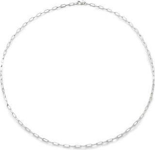 Monica Vinader Mini Paper Clip Choker Necklace in Silver at Nordstrom Rack