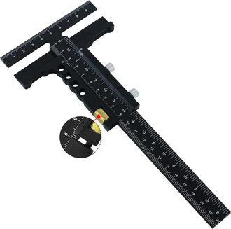 OEM Marcador Deslizante En Forma De T Para Carpintero, Herramienta De Medici&oacute;n Para Carpinter&iacute;a, Calibre De Marcado, Calibre De Medici&oacute;n - Aluminio - 229 