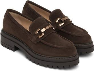 Nero Giardini Lug Loafer in Chocolate at Nordstrom, Size 37
