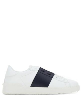 Valentino Garavani White Color Block Sneakers