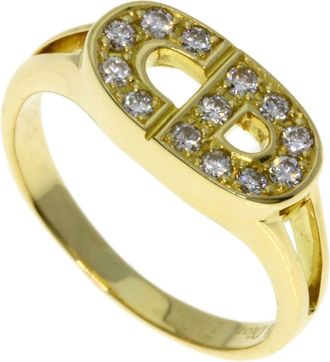 Dior Yellow Gold Yellow Gold (18K) Band Ring (Pre-Owned)
