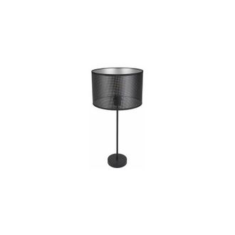 Fabrilamp Sobremesa Alto Anastasia 1xe27 Negro/negro-plata 60x30x30 Cm