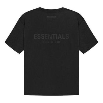 Fear of God SS21 Short Sleeve Tee Stretch Limo Black FOG-SS21-629