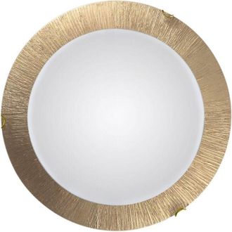 Kolarz Kolarz - Moon - L&aacute;mpara De Techo Empotrada Simple De Vidrio Lifestyle Gold - Acabado Sun Gold, 3x E27