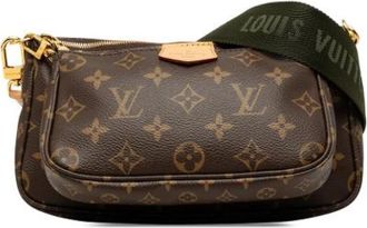 Louis Vuitton Pre-owned Multi-Pochette Accessoires - Dames - Vintage Schoudertas - Bruin - ONE Size - Vintage