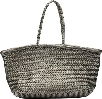 Dragon Diffusion Bamboo Triple Jump Leather Tote