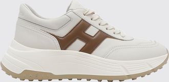 Hogan Sneakers Hi-Fi in pelle con logo H a contrasto e suola chunky