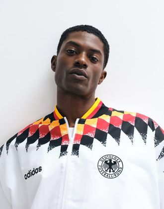 adidas adidas Football Germany 94 bring back track jacket bianca-Bianco