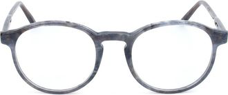 Retro Superfuture 56mm Round Reading Glasses in Grey at Nordstrom Rack