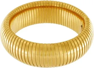 Dansk Copenhagen Accessoires, Dames, Geel, ONE Size, Courage Waterdichte Semi Elastische Statement Armband