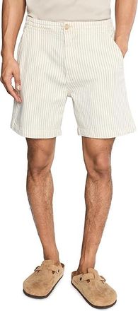 Liverpool L.A. Denim Shorts with Internal Drawstring Mens Shorts Ecru/Slate : 40 7, Cotton/Elastane