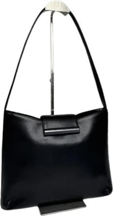 Givenchy Pre-owned Shoulder Bag - Dames - Vintage Schoudertas - Zwart - ONE Size - Leer - Vintage