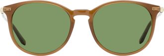 Ferragamo SF911SCP Keyhole Pantos Sunglasses - Brown