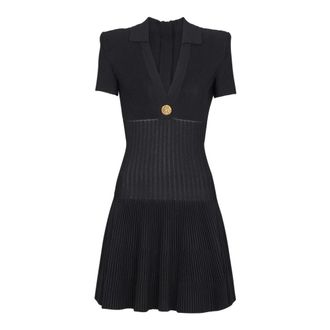 Balmain Mujer, Vestidos, Negro, Talla: 2XS