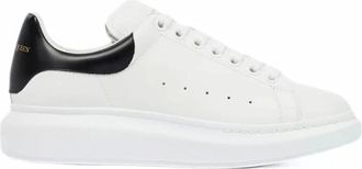 Alexander McQueen Sneakers, male, White, 3 1/2 UK, Oversized White/Black Low-Top Trainers