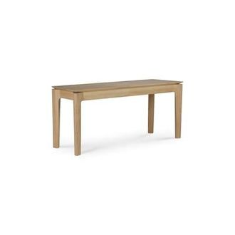 Ethnicraft Bench Bok - Natural wood - Solid oak - Designer Alain van Havre