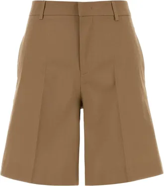 Pantaloni Torino Camel Stretch Cotton Bermuda Shorts