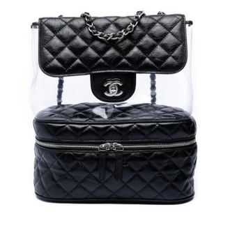 Chanel Pre-owned Vintage Schoudertas - Dames - Pre-owned - Zwart - Maat: ONE Size Leer