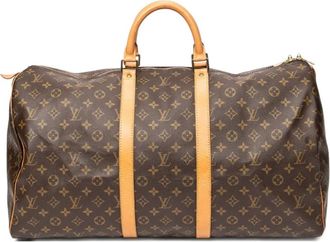 Louis Vuitton Borsone con monogramma - Marrone