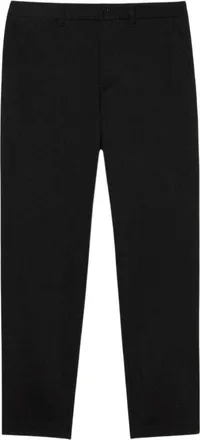 Lacoste Heren Tapered Chinos (Zwart)