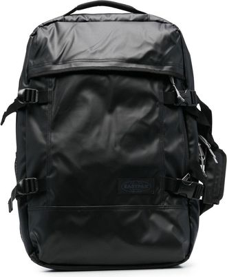 Eastpak Transpack logo-patch backpack - unisex - Polyester/Polyester - One Size - Black