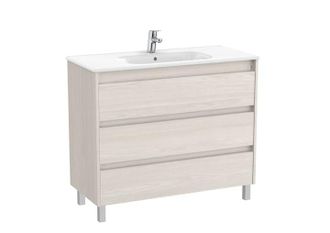 Roca Mueble 1000mm Tenet 3 Cajones Con Lavabo Nordic Ash
