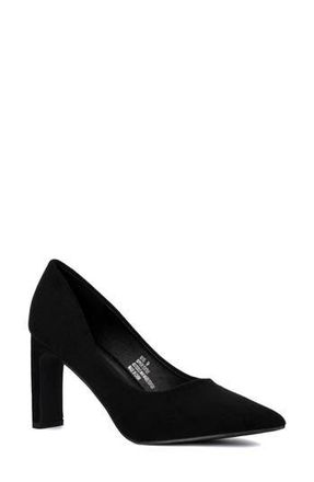 New York & Company Luisa Pointed Toe Pump in Black at Nordstrom Rack, Size 7.5