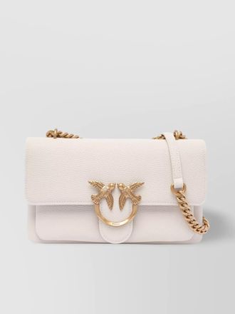 Pinko love bag one mini leather shoulder bag