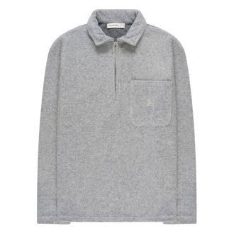 The Goodpeople Polo Shirts, male, Gray, XL, Leo Update Jumpers in Grey