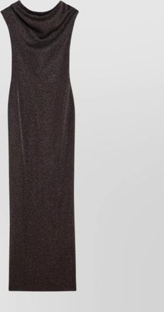 Max Mara viscose and lurex yarn dress