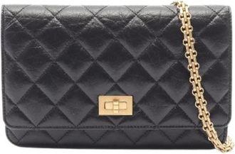 Chanel Pre-owned 2.55 Matelasse Calf Shoulder Bag - - Pre-owned - Donna - Nero - ONE SIZE