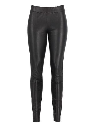 Vintage Pantaloni in pelle - Nero