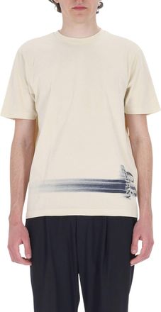 C.P. Company Cream 24/1 Cotton Jersey T-Shirt
